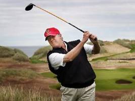 Golfmobil statt Jogging: Trump verrät selbstironisch seine Eine-Minute-Fitnessroutine